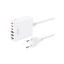 Зарядний пристрій XO L133 3xUSB-A + 3xUSB-C 75W White (L133.white)