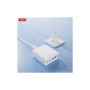 Зарядний пристрій XO L133 3xUSB-A + 3xUSB-C 75W White (L133.white)