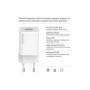 Зарядний пристрій ColorWay USB-C PD20W + 1xUSB QC4.0 white (CW-CHS062PD-WT)