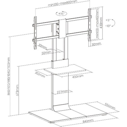 Стійка презентаційна OfficePro TVS605