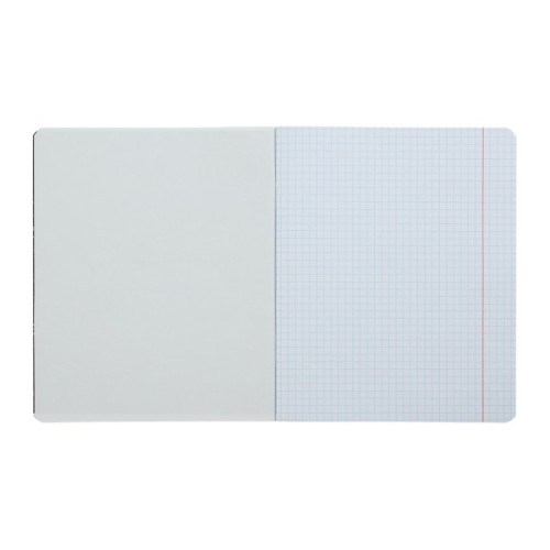 Зошит ZiBi BLACK 36 аркушів, клітинка чорний-сірий (ZB.1730-77)