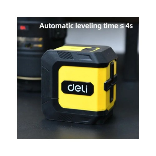 Лазерний нівелір Deli 2 лінії (EDL332102)