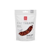 Ласощі для котів WAUDOG Treats Лососеві жувальні серця 100 г (4444)
