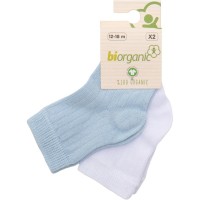 Шкарпетки дитячі Bibaby однотонні (68345-12-18-bluewhite)