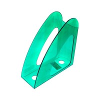 Лоток для паперів Economix вертикальний Райдуга, пластик салатовий (E31904-13)