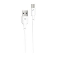 Дата кабель USB 2.0 AM to USB-C 1.2m 30W ACCLAB (1283126559532)