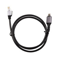 Дата кабель USB-C to RJ45 Ethernet 1.0m PowerPlant (CA914913)