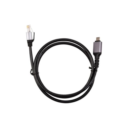 Дата кабель USB-C to RJ45 Ethernet 1.0m PowerPlant (CA914913)