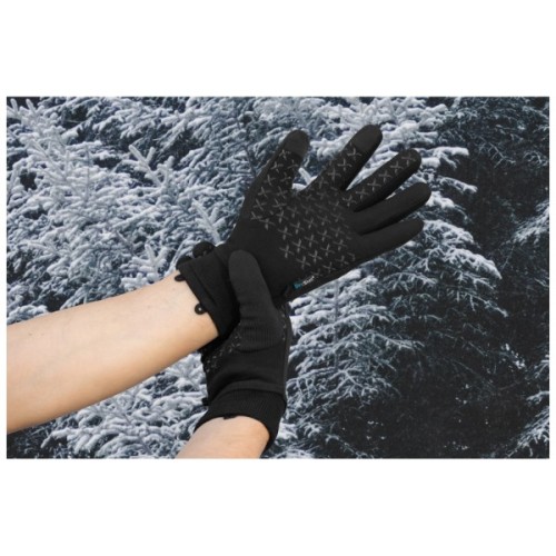 Водонепроникні рукавички Dexshell StretchFit 2.0 Gloves чорні розмір S (DG90906BLK2.0-S)