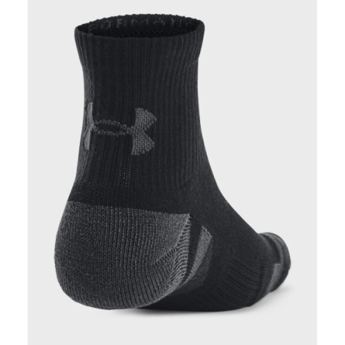 Шкарпетки Under Armour 1379510-001 Performance Tech 3 пари Qtr чорний XL (196884001117)