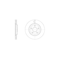 Гальмівний диск REMSA 61515.10