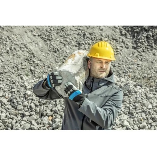 Куртка робоча Hoegert INN HT5K254-XL з капюшоном SoftShell 94% поліестер/6% еластан графіт, XL (54) (HT5K254-XL)