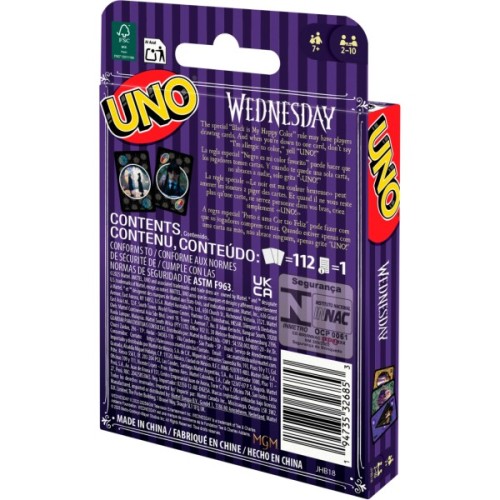 Настільна гра UNO Wednesday (JHB18)
