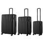Набір валіз Wenger Oryson 3 в 1 (S,M,L) пластик, 4 колеса, чорний (653171)