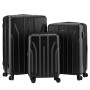 Набір валіз Wenger Oryson 3 в 1 (S,M,L) пластик, 4 колеса, чорний (653171)
