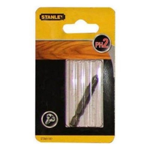 Біта для шуруповерта Stanley усиленная Ph2, 50мм, 1шт. (STA61161)