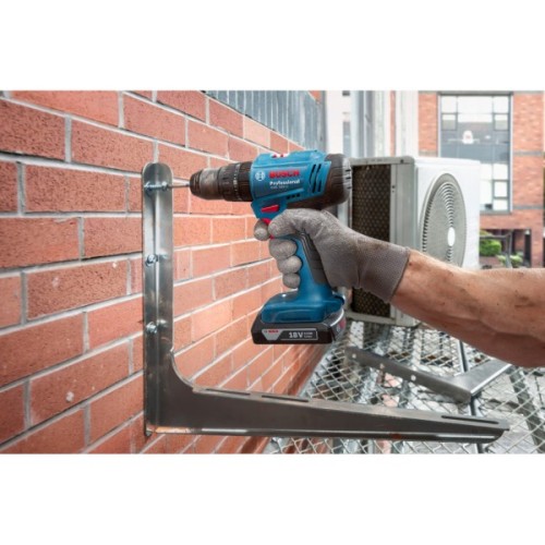 Шуруповерт Bosch GSB 183-LI 18V, 2х2Ah, 21-56Нм, 374-1815 об/хв, кейс, 1.2кг (0.601.9K9.100)