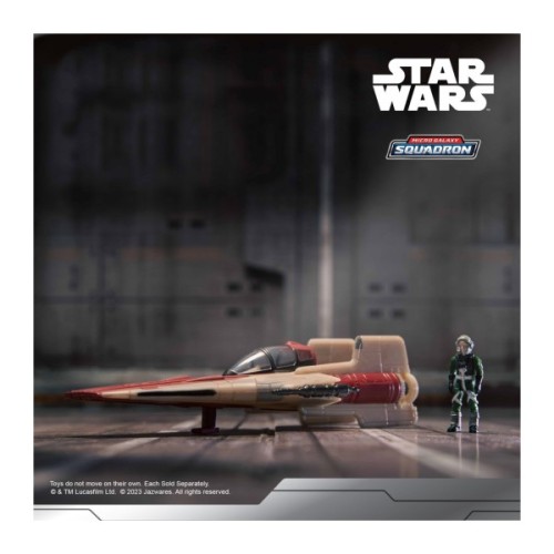 Фігурка Star Wars Small Vehicle Транспорт та фігурка A-Wing 7.5см (SWJ0079)