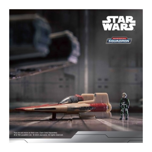 Фігурка Star Wars Small Vehicle Транспорт та фігурка A-Wing 7.5см (SWJ0079)