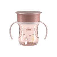 Поїльник-непроливайка Chicco Perfect Cup 200 мл. від 12 місяців (рожева) (06951.15)