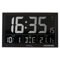 Настільний годинник Technoline Black (WS8007) (DAS301207)