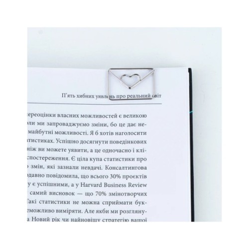 Закладки для книг Kite набір магнітних закладок з фігурними скріпками Letter (K24-495-4)