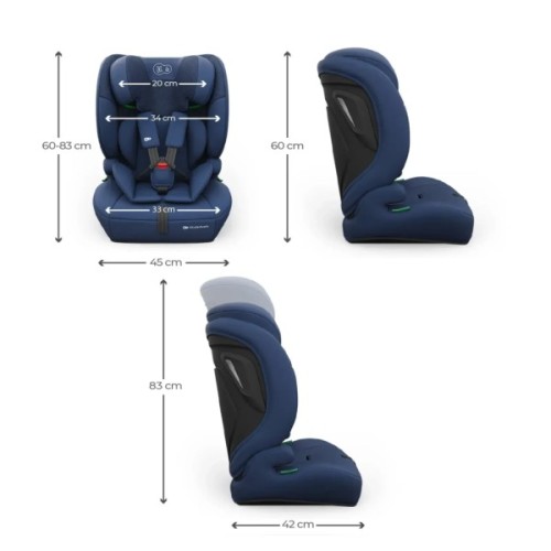 Автокрісло Kinderkraft Comfort Up 2 Plus i-Size Navy (KCCOUP02NAVPL00) (5902533931439)
