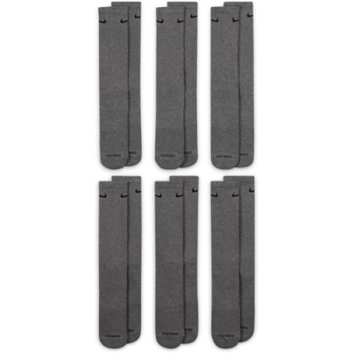 Шкарпетки Nike U NK ED PLS CSH CRW 6PR-132 SX6897-065 46-50 6 пар Сірі (195241138718)