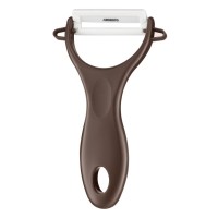 Овочечистка Ardesto Fresh, кераміка, пластик, коричневий (AR2101BR)