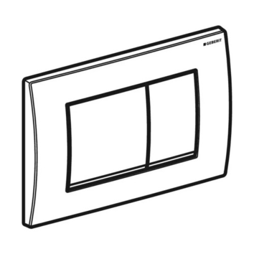 Панель змиву Geberit Delta30 білий (115.137.11.1)