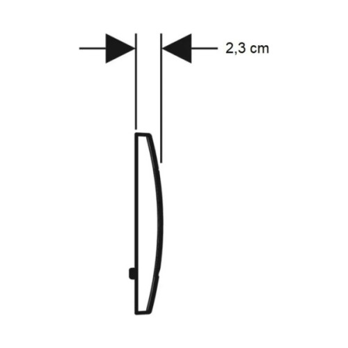 Панель змиву Geberit Delta30 білий (115.137.11.1)