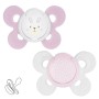 Пустушка Chicco Physio Comfort силіконова від 2 до 6 місяців 2шт. (рожева) (74931.11.00)