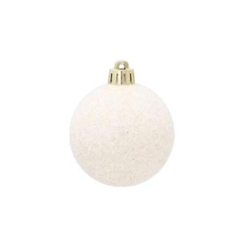 Ялинкова іграшка Chomik пластикові кульки компл. 16 шт, 6см, чорні (5900779853140_2)