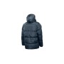 Куртка робоча Hoegert HT5K926, LEON, утеплена, капюшон, поліестер, темно-синя, 2XL 56 (HT5K926-2XL)