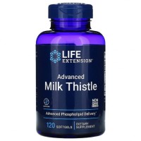 Трави Life Extension Силімарин (Розторопша), European Milk Thistle, 120 желатинов (LEX-19251)