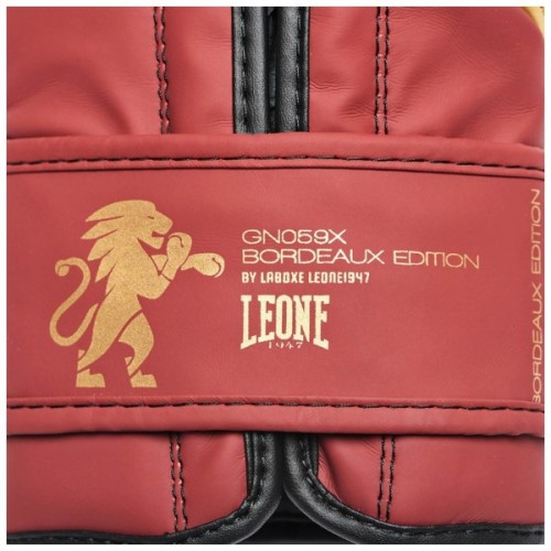Боксерські рукавички Leone GN059X Bordeaux ED 10 унцій (GN059X_BORDEAUX_10oz)