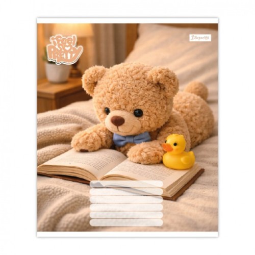 Зошит 1 вересня Bear stories А5 18 аркушів лінія (768973)