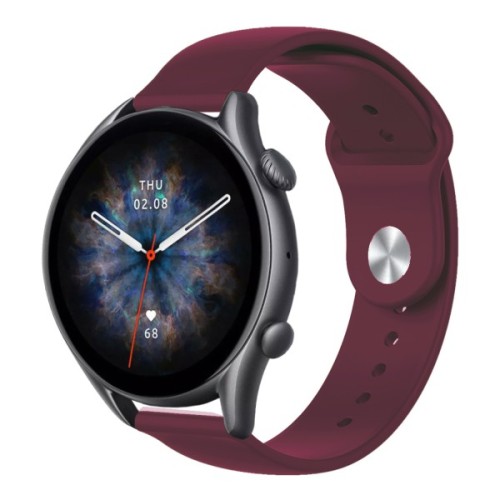 Ремінець до смарт-годинника Armorstandart Silicone Watch Strap 22mm Marsala (ARM80665)