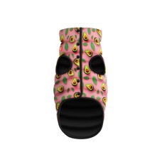 Курточка для тварин WAUDOG Clothes Авокадо на рожевому L 65 (412-4051)