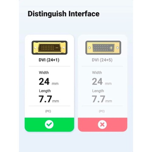 Кабель мультимедійний HDMI M to DVI M 1.5m HD106 black Ugreen (11150)