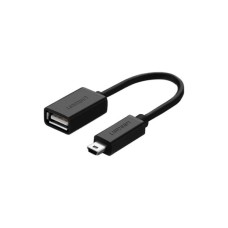 Перехідник OTG USB 2.0 AF to Mini 5P 0.1m US249 black Ugreen (10383)