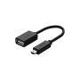 Перехідник OTG USB 2.0 AF to Mini 5P 0.1m US249 black Ugreen (10383)