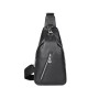 Сумка Vintage Флотар через плече Чорна (14973)