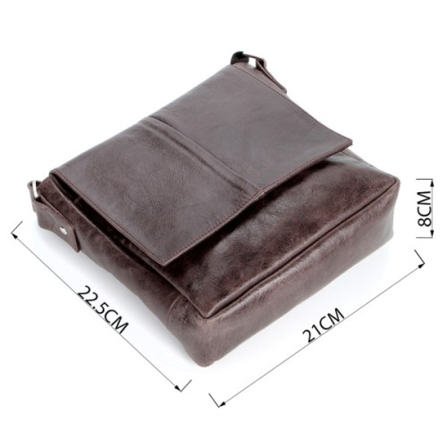 Сумка Shvigel Месенджер Коричнева (00794)