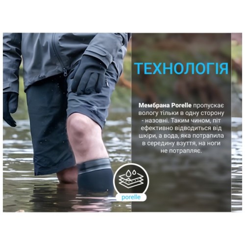 Водонепроникні шкарпетки Dexshell Wading Pro Socks чорні розмір M (39-42) (DS70606JBG-M)