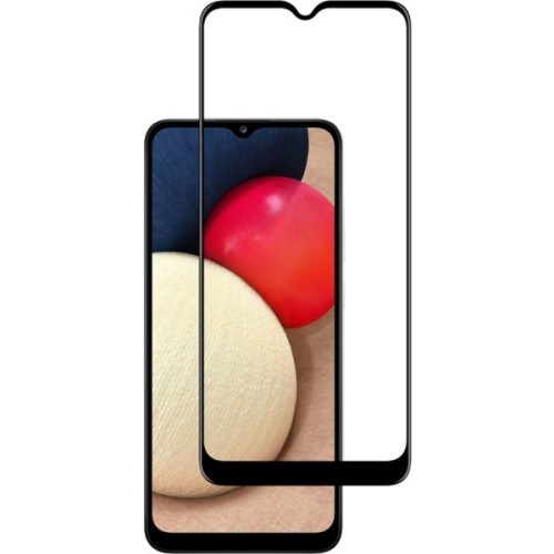 Скло захисне ACCLAB Full Glue Samsung A02s Black (1283126509612)