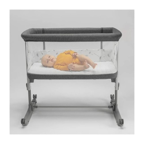 Ліжечко Lionelo приставне Aurora Grey Graphit (LO-AURORA GREY GRAPHITE)