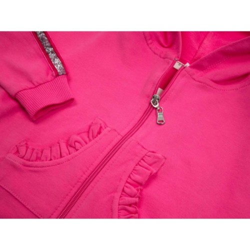 Кофта дитяча Breeze на блискавці з капюшоном (14690-86G-pink)