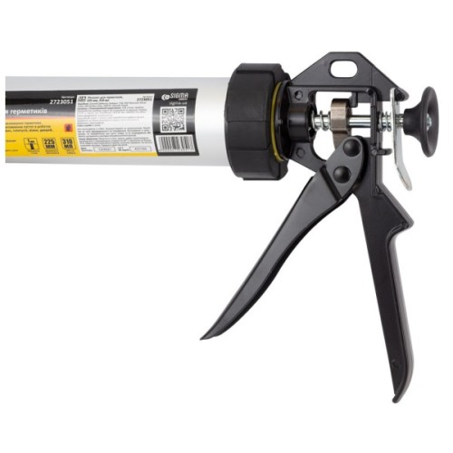 Пістолет для герметика Sigma 225мм 310мл алюмінієва туба (2723051)