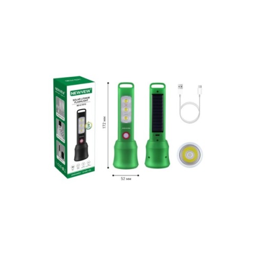 Ліхтар NEWVEW NV-C1012 1200mAh Green (NWVW-NV-C1012-GN)